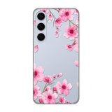  torbica silikonska print skin za samsung S926B galaxy S24 plus rose flowers Cene