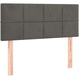  box spring s madracem tamnosivi 120 x 190 cm baršun | shoptok.hr