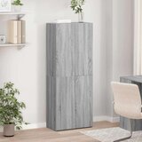 vidaXL Ormar za spise sivi Sonoma 60x32x153 cm izrađeno drvo | shoptok.hr