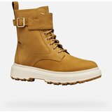Geox Light Brown Women's Ankle Boots Lamidie + Grip ABX - Ladies | shoptok.hr