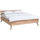 MID.YOU POSTELJA 140 cm x 200 cm , les bukev (jedrovina) | Shoptok.si