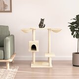  Penjalica za mačke sa stupovima za grebanje krem 82 cm | shoptok.hr