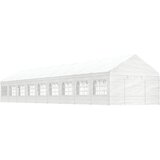 vidaXL Paviljon s streho bel 20,07x4,08x3,22 m polietilen Cene