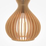 MAYTONI MOD192PL-01W1 - Luster na sajli ROOTS 1xE27/40W/230V, prečnik 30 cm, bež | Eponuda.com