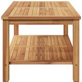 Kava Stol s pohranom Smeđa 110 x 55 x 45 cm Čvrsto teak drvo | shoptok.hr