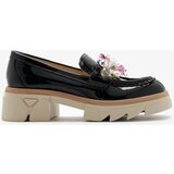 Resti Lacquered black moccasins for women Geloppa - Footwear | ePonuda.com