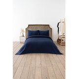 Mijolnir Tamno plavi prekrivač 200x220 cm Waffle – Cijene