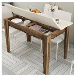 Hanah home Trpezarijski sto Kijev 508 110x75x72cm Orah | Eponuda.ba