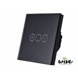 Wise Wifi dimer, stakleni panel - crni WD0003 Cene
