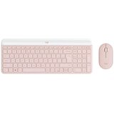 Logitech Tastatura + miš MK470 Wireless Slim US Pink | ePonuda.com