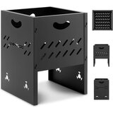 UNIPRODO prenosno zložljivo vrtno kurišče 30 x 30 x 40 cm, (21138621) | Shoptok.si
