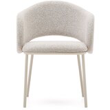 Kave Home Slonokoščen jedilni stol Maina – | Shoptok.si