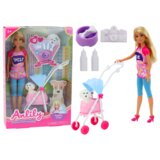  Lutka Anlily sa psom u kolicima i dodacima | shoptok.hr