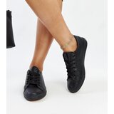 Gemre Black eco-leather sneakers Luz | Shoptok.si