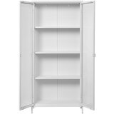 House Nordic Bijela metalna vitrina 80x175 cm Brisbane – | shoptok.hr