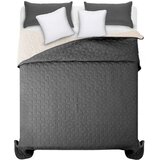 Tutumi Dvostrano prošiveni prekrivač Diamante D.Grey / Ecru | shoptok.hr