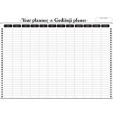  Tabla staklena planer godišnji 90x120cm mps129-58 | ePonuda.com