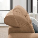 XORA KOTNA SEDEŽNA GARNITURA, tkanina rjava | Shoptok.si