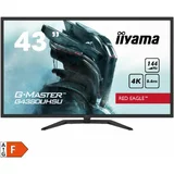 Iiyama Gaming monitor G-Master Red Eagle G4380UHSU-B1, 107,9 cm (42,5") UHD/VA/HDMI/DP/USB FreeSync/0,4ms/135 kHz/zvočniki
