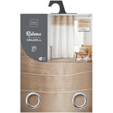 Douceur d intérieur Bela/rjava zavesa iz mešanice jute 140x240 cm Cirrus – | Shoptok.si