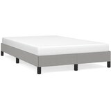  Okvir kreveta bez madraca svjetlosivi 120 x 200 cm od tkanine | Eponuda.ba