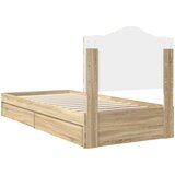 s od storage Sonoma hrast 90 x 200 cm Konstruirano drvo | shoptok.hr