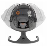 Kinderkraft njihaljka lumi™ 2 s lukom za igračke i strehicom dark grey | shoptok.hr
