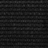 Balkonski zastor crni 75 x 600 cm HDPE | Shoptok.si