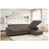Bobochic Paris Smeđa sklopiva kutna garnitura (promjenjiva) Monaco – | shoptok.hr