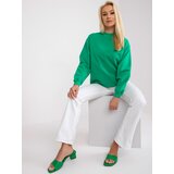 BASIC Feel Good Sweatshirt-RV-BL-5185.73P-green | Shoptok.si
