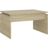 Maison Chic Klubska mizica - kavna mizica - Nizka mizica sonoma hrast 68x50x38 cm iverna plošča, (21752717) Cene