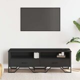 TV ormarić crni 122 x 34 x 41 cm od konstruiranog drva | shoptok.hr