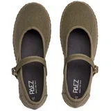 Balerinke Mary Jane W - Essential Khaki Zelena