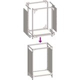 vidaXL stojalo za drva antracitno 44x28x65 cm hladno valjano jeklo | Shoptok.si