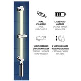 Wenko Zidna šipka za tuš u srebrnoj boji 74 cm LED – | shoptok.hr