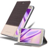 Cadorabo Ohišje, združljiv s Samsungom v antracitnem zlatu - zaščitni pokrov z magnetnim zapiranjem, stoječo funkcijo in režo za kartico, (20567451) Cene