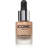 ICONIC London Illuminator tekući highlighter s kapaljkom nijansa Original 13.5 ml