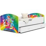  Drveni dječji krevet Tomi s ladicom - PONY - 180x80 cm bijeli | shoptok.hr