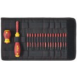 Wiha 41231 Odvijač sa izmenljivim nastavcima Slimvario®, 19 delova, sa torbicom ( W 41231 )