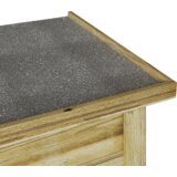 vidaXL Shrambna škatla 44x119x57 cm Impregnirani les iz bora | Shoptok.si