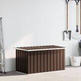 Vrtna kutija za pohranu smeđa 129x67x65 cm | shoptok.hr
