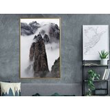  Poster - Clouds Pierced by Mountain Peaks 30x45 | shoptok.hr