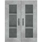  Visoka komoda siva betona 69 5x34x180 cm od konstruiranog drva | shoptok.hr