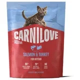 Cat Active Kitten, briketi - losos in puran 400 g