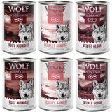 Wolf of Wilderness Adult 6 x 400 g - "Red Meat" Mješovito pakiranje Cijene