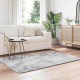  Čupavi tepih s visokim vlaknima NAVARRA srebrnosiva 120x170cm | shoptok.hr