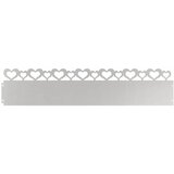 vidaXL Robniki za trato 20 pcs srebrna 103 x 0,05 x 22 cm, (5000111036) | Shoptok.si