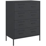Maison Chic Komoda - Predalnik črna 68x39x89 cm jeklo, (21715762) Cene