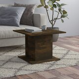 vidaXL stolić za kavu boja dimljenog hrasta 55,5x55,5x40 cm od iverice Cijene