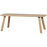 WOOOD Blagovaonski stol od punog hrasta 100x220 cm Tablo – | shoptok.hr